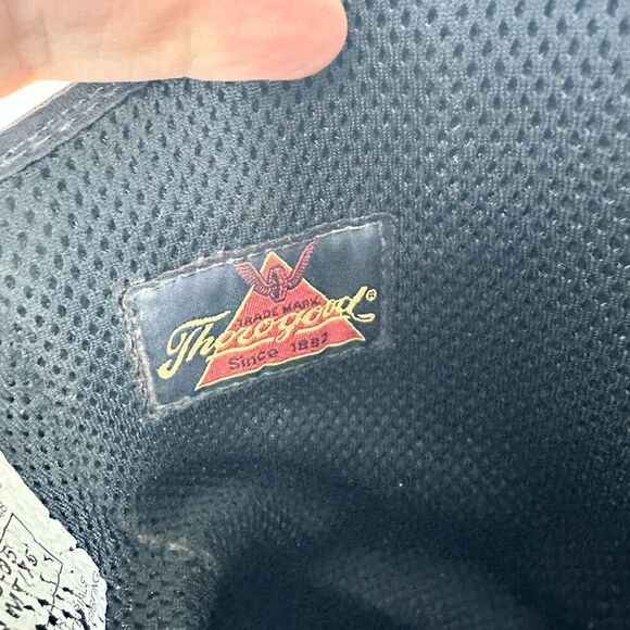 Thorogood Mens Side Zip Wellington Met Safety Toe Boot Size 9 Wide Vibram 8" - Picture 12 of 13